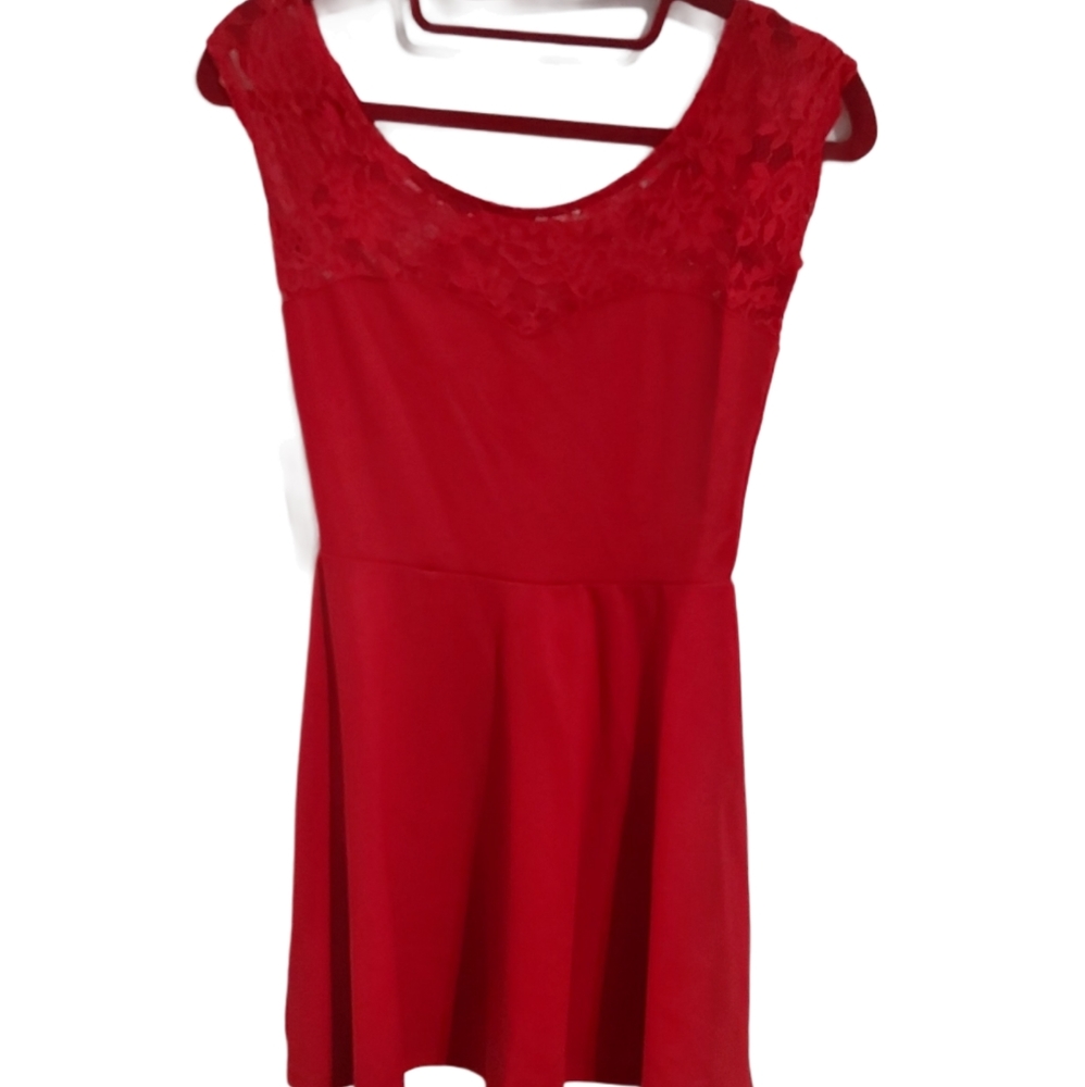 Red dress